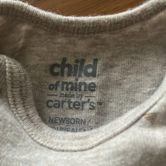 Newborn 4Pc set Carter's & Child of Mine - Picture 9 of 9